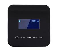 VBESTLIFE Amplificatore Musicale per Montaggio a Parete, Controller Musicale di Sottofondo con Altoparlante da Soffitto Intelligente da 1,7 Pollici con Telecomando, Bluetooth e Supporto (BLACK)