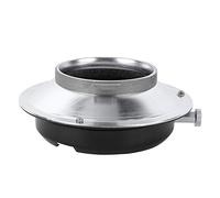 VBESTLIFE Anello Adattatore per Broncolor su Bowens Monte, Convertitore in Lega per Flash Luce Softbox, Adattatore di Luce Fotografica Professionale per Uso in Studio