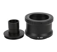 VBESTLIFE Anello Adattatore per Microscopio T Mount, Microscopio 23,2 Mm Tubo di Prolunga T Mount Anello Adattatore T2 Mount per E Mount