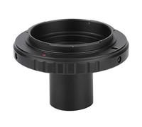 VBESTLIFE Anello Adattatore per oculare per microscopio per Fotocamera, 23.2mm Anello Adattatore in Metallo Supporto a T Adattatore per Obiettivo per microscopio per Fotocamera AI