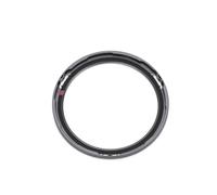 VBESTLIFE Anello con Castone in Vetro Temperato in Metallo, Sostituzione per Custodia Protettiva per Smartwatch CMF Watch Pro 2 con Copertura Antiurto (GREY)