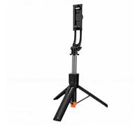 VBESTLIFE Asta Selfie Treppiede per Telefono, Supporto Portatile Allungabile da 3,3 Piedi con Telecomando Wireless, per Smartphone IOS Android da 6 a 9 Cm di Larghezza