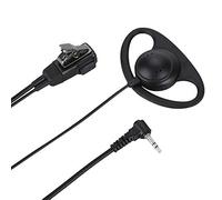 VBESTLIFE Auricolare a forma di D da 2,5 mm, auricolare per auricolare PTT con microfono per MR350R, MR355R, MR356R XTR446, XTL446, PMR446 Radio portatile a 2 vie