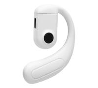 VBESTLIFE Auricolare Bluetooth, Auricolare V5.4 Wireless Fanfree con Microfono di Cancellazione del Rumore, Design Rotabile per Orecchie Sinistro e Destro, per il Conducente di Camionista (WHITE)