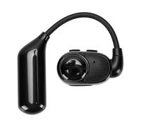VBESTLIFE Auricolare Bluetooth, Auricolare Wireless Monoorecchio con Design del Gancio per L'orecchio Indolore, Suono Stereo a 360°, Cancellazione Automatica del Rumore per un Uso Prolungato