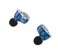 VBESTLIFE Auricolare Cablato con Controllo in Auricolare Musicale HiFi 1DD+4BA Driver Ibrido per L'uso Quotidiano, Cuffie Intrauricolari Cablate da 3,5 Mm con Microfono e Cavo Staccabile per un (#7)