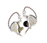 VBESTLIFE Auricolare Cablato con Controllo in Auricolare Musicale HiFi 1DD+4BA Driver Ibrido per L'uso Quotidiano, Cuffie Intrauricolari Cablate da 3,5 Mm con Microfono e Cavo Staccabile per un (#1)