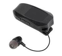 VBESTLIFE Auricolare Wireless Retrattile, Clip per Eliminazione del Rumore Bluetooth V5.3 Sull'auricolare, Auricolari per Sport, Affari, Camionista (Orecchio singolo)