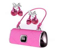VBESTLIFE Auricolari con Morsetto, Cuffie Wireless Bluetooth V6.0 con Accessori per Orecchie Ad Archetto Rimovibili, 4,5 Ore di Riproduzione, per Regalo di Gioielli di Moda da Donna (PINK)