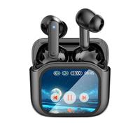 VBESTLIFE Auricolari con Traduzione in Tempo Reale AI, Auricolari Wireless Bluetooth 5.4 con Display LCD, Traduzione in 164 Lingue, Riproduzione 8 Ore, Microfono con Cancellazione del