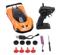 VBESTLIFE Auto da Drift RC, Auto Telecomandata in Scala 1:20 con Luci a LED, Veicolo RC Ad Alta velocità 4WD da 2,4 GHz, Pneumatici da Corsa e da Drifting, Due Batterie