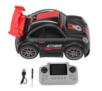 VBESTLIFE Auto da Drift RC con Fotocamera, Tracciamento Intelligente AI, Schermo Integrato da 2,4 Pollici e Scheda 8G, Giocattolo Sportivo da Corsa per Adulti, Ragazzi, Ragazze e Bambini (BLACK)