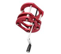 VBESTLIFE Base di Sollevamento per Tavolo Router Fai-da-te Lega di Alluminio Durevole Morsetto a 4 Ganasce Facile Regolazione per Maniglia di Precisione per la Lavorazione del Legno per Artigiani