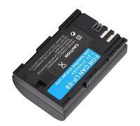 VBESTLIFE Batteria LP E6, Batteria Sostitutiva per Fotocamera da 2750 MAh con Nucleo Ad Alta capacità, Guscio Ignifugo per R5 R6 5D Mark IV 7D Mark II 80D 90D, Chip Intelligente a Ricarica Rapida