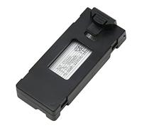 VBESTLIFE Batteria Sostitutiva per Drone RC 3.7V 1800Mah Compatibile con E88 E88MAX E525 E99 K3 RC UAV (BLACK)