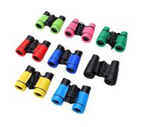 VBESTLIFE Binocolo per Bambini da 8 Pezzi, Strumento di Osservazione All'aperto Pieghevole per Birdwatching con Ingrandimento 4X, per Ragazzi e Ragazze Dai 3 Ai 12 Anni