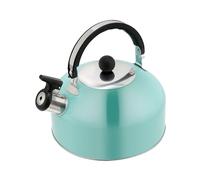 VBESTLIFE Bollitore per tè con Fischio, Teiera in Acciaio Inossidabile da 3 Litri con Fondo Piatto e Maniglia Portatile per Piano Cottura Fornello a Induzione Fornello Elettrico a Gas