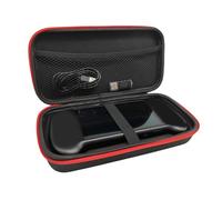 VBESTLIFE Borsa da Viaggio per Console di Gioco Portatile per RG556 RG557, Custodia Rigida in Nylon 1680D con Fodera Morbida, Custodia Portatile con Tasca in Rete