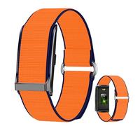 VBESTLIFE Bracciale Intelligente, Tracker Fitness con Tracker del Sonno con Banco Grad, Monitor per la Frequenza Cardiaca, Tracker del'attività a Prova di Acqua per Uomini Uomini Bambini (ORANGE)