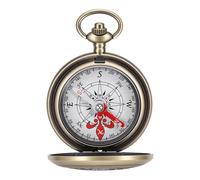 VBESTLIFE Bussola, Bussola Vintage in Ottone Resistente All'acqua per Escursionismo, Sopravvivenza e Navigazione, Brujula Ideale per Bambini, Scelta Regalo