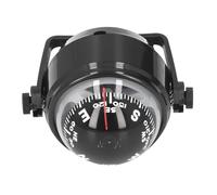 VBESTLIFE Bussola per Barca, Bussola per Visione Notturna Marina con Staffa Girevole, Indicatore di Direzione Magnetico Regolabile per Camion Barca RV, Supporto per Parabrezza per Cruscotto,