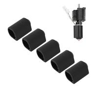 VBESTLIFE Calzini in Silicone della Stampante 3d per crealità K2 Plus, Stampante 3d Combo Hi, 5 Pezzi Copertina di Silicone a Blocchi di Riscaldamento