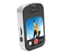 VBESTLIFE Camera da 48 MP per il Corpo, Fotocamera Indossata con Touch Screen da 2,02 Pollici, Scheda di Memoria da 32 GB, Clip Dell'obiettivo Rotante a 180 ° Sulla Fotocamera