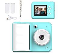 VBESTLIFE Camera di Stampa Istantanea per Bambini, Video HD 1080p Immagini da 48 MP per Bambini con Schermo da 2,4 Pollici, per Ragazzi di 3-12 Anni (BLUE)