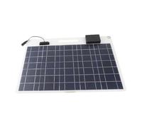 VBESTLIFE Caricabatterie a Pannello Solare 100W Monocristallino, Controller 100A con Display del Livello di Potenza per Auto 12V 24V, Doppie Porte USB, Protezione da Sovratensione, Cortocircuito e