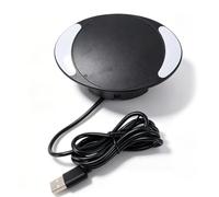 VBESTLIFE Caricatore Wireless da Scrivania, Caricatore per Telefono da Appoggio a Ricarica Rapida da 10 W con Adesivo Forte Senza Foratura per Tavolo da Bar di Casa e Ufficio