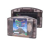 VBESTLIFE Cartuccia di Gioco per N64, Lettura Veloce, Supporto Open Source per Giochi retrò 64DD, Scheda di Memoria Integrata da 16 GB (Nero Trasparente)