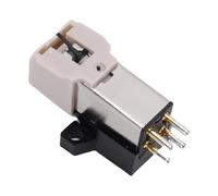 VBESTLIFE Cartuccia Giradischi Magnetica AT3600L, Sostituzione Cartuccia Giradischi a Doppio Magnete Mobile con Ago, Suono Puro, Bassa Risonanza