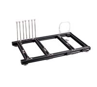 VBESTLIFE Case per Computer Fai-da-Te, Piattaforma per Test di Overclock per Computer ATX in Lega di Alluminio con Telaio Aperto