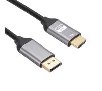 VBESTLIFE Cavo da DP a HDMI, Cavo di Interfaccia Multimediale da DisplayPort a HD Che Supporta 8K 60Hz 4K 120Hz per Display Proiettore TV