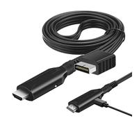 VBESTLIFE Cavo HDMI per Console P2 e P1, Adattatore da P1/P2 a HDMI con Uscita Segnale RGB Reale, Cavo Convertitore Video per Console di Gioco