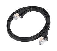 VBESTLIFE Cavo LAN RJ45 CAT7, 10 Gbps Ad Alta velocità e Larghezza di Banda 600 MHz Cavo LAN RJ45 CAT7 Cavo di Rete Cavo Ethernet Piatto 1 M/1,8 M//5 M/8 M/10 M/15 M(5 Metri)