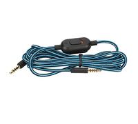 VBESTLIFE Cavo per Auricolari, per G PRO G PRO X G433 G233, Cavo per Auricolari in Tessuto Universale con Controllo del Volume(Blu)