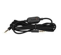 VBESTLIFE Cavo per Auricolari, per G PRO G PRO X G433 G233, Cavo per Auricolari in Tessuto Universale con Controllo del Volume(Nero)