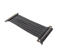 VBESTLIFE Cavo Riser Extender PCIE 3.0 X16, Porta PCI E Flessibile Ad Angolo Retto Cavo Prolunga per Scheda Grafica Ad Alta velocità GPU Montata Verticalmente (30 cm)