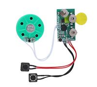 VBESTLIFE Chip di Cartolina d'auguri, 4 Minuti di modulo di Chip Audio vocale Registrabile per Fai da Te Homemade Greeting Cards, scatole , inviti
