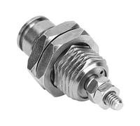 VBESTLIFE Cilindro Pneumatico CJPB a Singola Azione, Cilindro con Perno a Forma di Mini Ago con Ritorno a Molla per Dispositivi di Posizionamento, Foro Bullone Compatto (CJPB10*5)