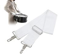 VBESTLIFE Cinghia per Tamburo, Tracolla Regolabile in Nylon per rullante Militare Cinghia per Tracolla Cintura Accessorio per Strumento Musicale