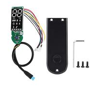 VBESTLIFE Circuito del Cruscotto, Cruscotto con Display Digitale BT per Scooter Elettrico con Coperchio del Pannello del Display Adatto per Max G30