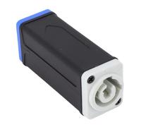 VBESTLIFE Connettore PowerCon A PowerCon, Adattatore di Prolunga Accoppiatore CA 20 A 250 V con Interfaccia Femmina da Blu A Bianco per il Collegamento di Apparecchiature per Altoparlanti