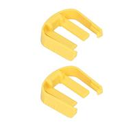 VBESTLIFE Connettore Rapido per Clamp/Holder per Rondella per Auto, Clamp/Holder C Efficiente per Risparmiare Tempo, Sostituisci la Parte, Fibbia per Connettore Rapido per Lavatrice, 2 Pezzi (YELLOW)