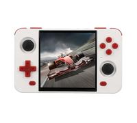 VBESTLIFE Console di Gioco Portatile Console per Giochi retrò con Schermo IPS da 4 Pollici 16 Schede TF da 64G Giochi Classici Supporto Batteria da 400 MAh per MD per MAME per CPS (WHITE)