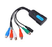 VBESTLIFE Convertitore da Componente a HDMI, Adattatore YPbPr R/L a HDMI Supporto 1080P per TV Box, VHS, Videoregistratore, DVD, HDTV, Proiettore
