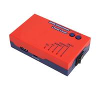 VBESTLIFE Convertitore Retro 2x, Moltiplicatore di con Ritardo, Upscaling da 240p a 480p, Adattatore da Gioco con Interfaccia Multimediale HD per Console Classiche, Filtro di Riduzione dello (rosso)