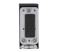 VBESTLIFE Coperchio dello Sportello della Batteria della Fotocamera Vlog, Tappo del Coperchio dello Sportello della Batteria della Fotocamera di Colore Nero, Struttura in Lega di