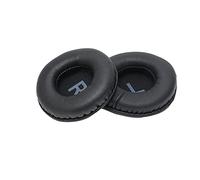 VBESTLIFE Copricuscino per Cuscinetti Auricolari di Ricambio Universali da 80 Mm, Cuscinetti Auricolari Rotondi per Cuffie, Cuscino Auricolare per Cuffie in Morbida Spugna in Pelle